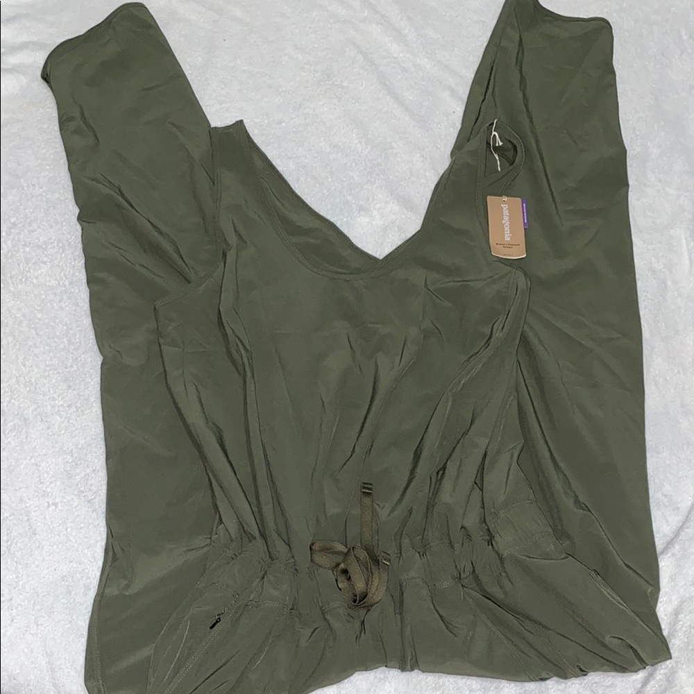 Patagonia Olive Green Jumpsuit